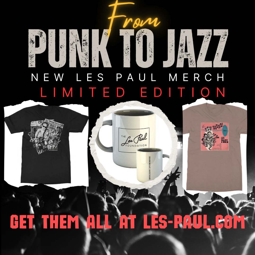 No One Changed Music Like Les Paul – Limited Edition Merch Available Les Paul flipped music on its head, and you can too. Shop the limited drop at les-paul.com. Be quick, it's now or never! #lespaul #music #musiclover #merchandise #giftshop #gift