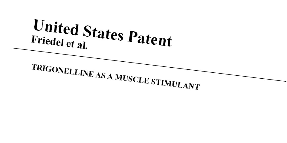 Trigonelline as a natural anabolic agent - also for young people. A DSM patent. ergo-log.com/trigonelline-a…
