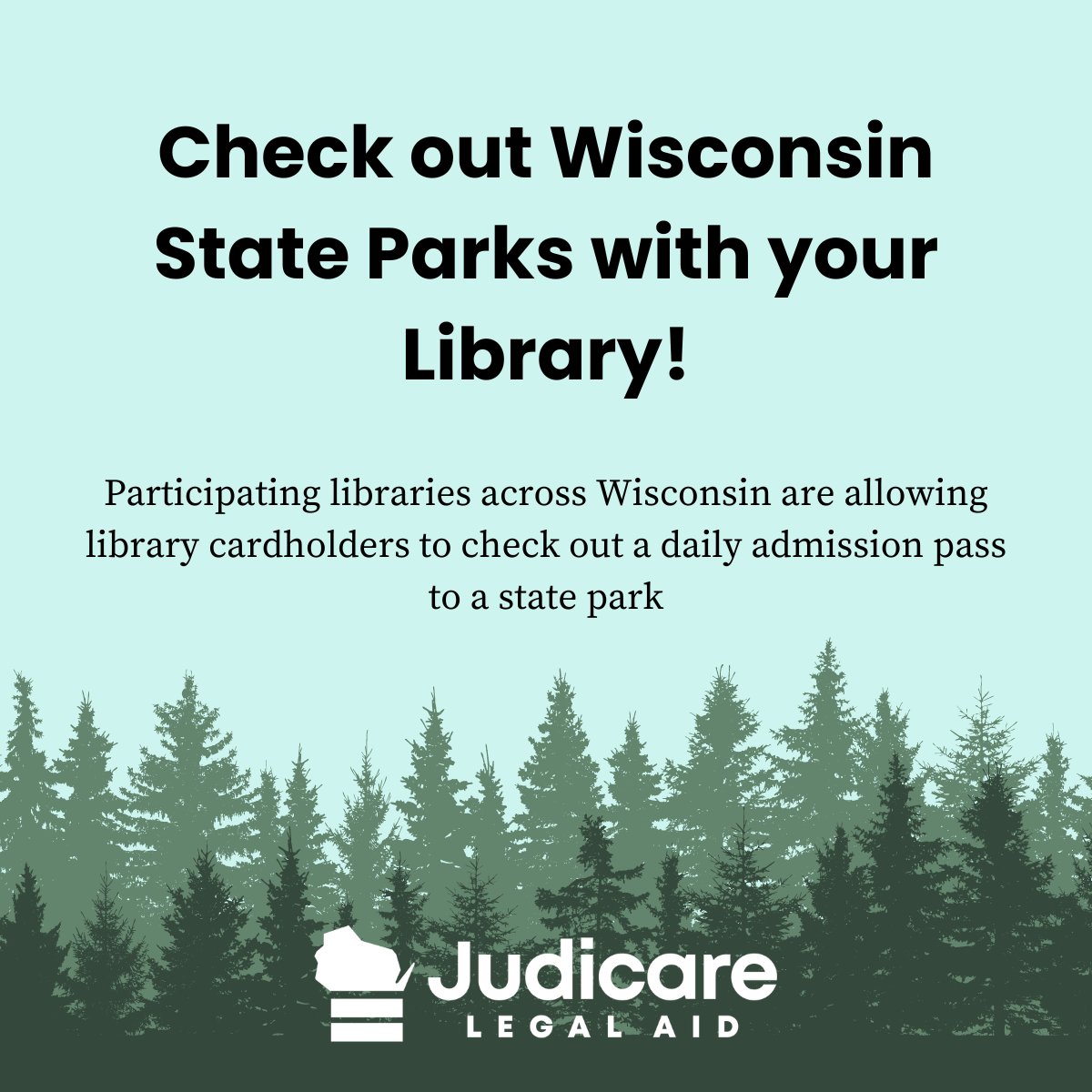 Get outside! Check out this affordable way to visit some of Wisconsin's beautiful state parks at an affordable cost! Check out for a list of participating libraries and what comes with the pass: dnr.wisconsin.gov/topic/outwigo/…