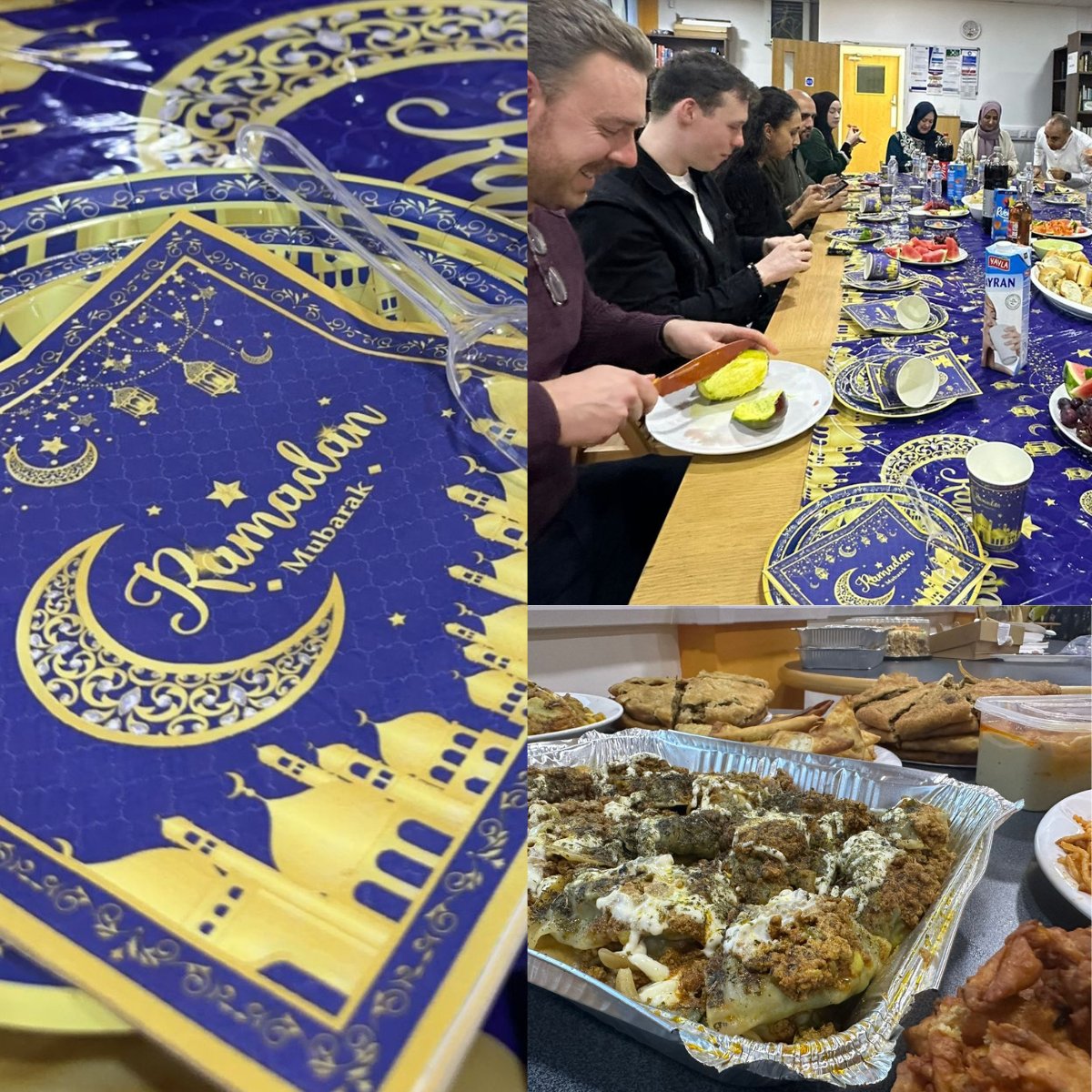 globalhad's tweet image. Alhamdullilah, we recently had a beautiful gathering with our staff members for an iftar dinner ✨

Conversations included some Ramadan reflections and personal goals🌙

Thank you to all those who joined &amp;amp; contributed to this blessed iftar 🧡

#Teamiftar #Ramadan2024