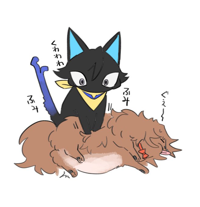 「黒猫 シンプルな背景」のTwitter画像/イラスト(新着)｜4ページ目