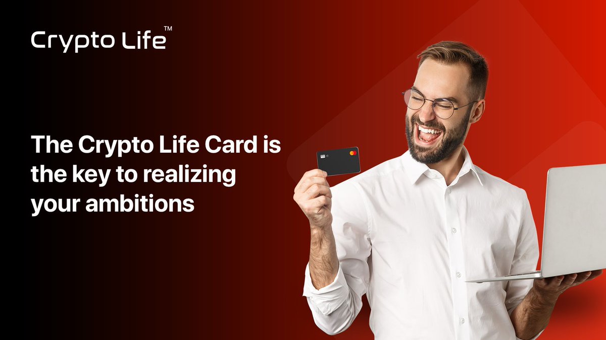 CL_Technology's tweet image. In search of the #Bestcryptolifestyle?

The Crypto Life Card is the key to realizing your ambitions.

Everything you&apos;ve ever desired is within your grasp with #CLcard.

Get started - withcl.com