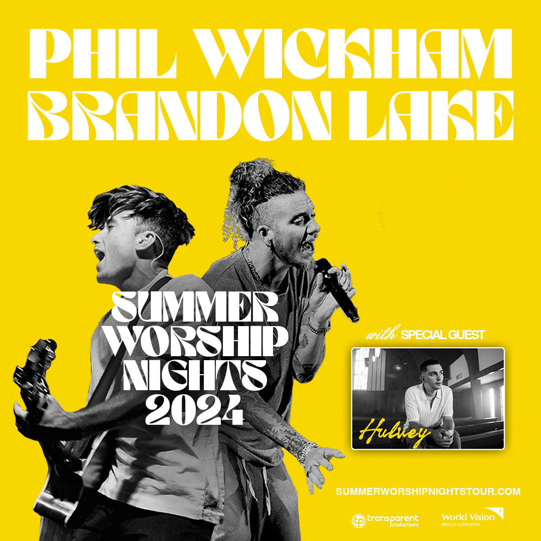 Catch @philwickham and @Brandonlake on the Summer Worship Nights Tour, hitting 17 cities this August with special guest @hulveyofficial! Experience powerful nights of authentic worship and prayer. ☀️ Get tix: tinyurl.com/nhauwm8c Presale: Friday, March 22 at 10:00 a.m.…