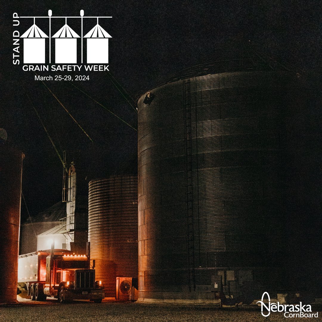 We encourage farmers across the state to take a moment to address hazards found in grain storage during Stand Up 4 Grain Safety Week. This week, we hope to spread awareness and reduce accidents. Find more information and events throughout the week at standup4grainsafety.org.