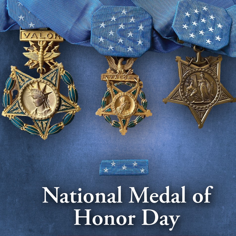 National Medal of Honor Day 2024. Here are 6 surprising facts about the Metal of Honor. loom.ly/TKbgL34
