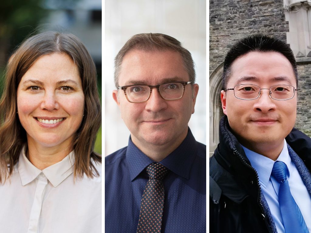 Dean's Scholarly, Research and Creative Activity Award recognizes three Arts professors: Dr. Colleen Derkatch, Dr. Paul Moore, and Dr. Hongbing Yu are recognized for their outstanding impacts on their fields. Learn more: torontomu.ca/arts/news-even…