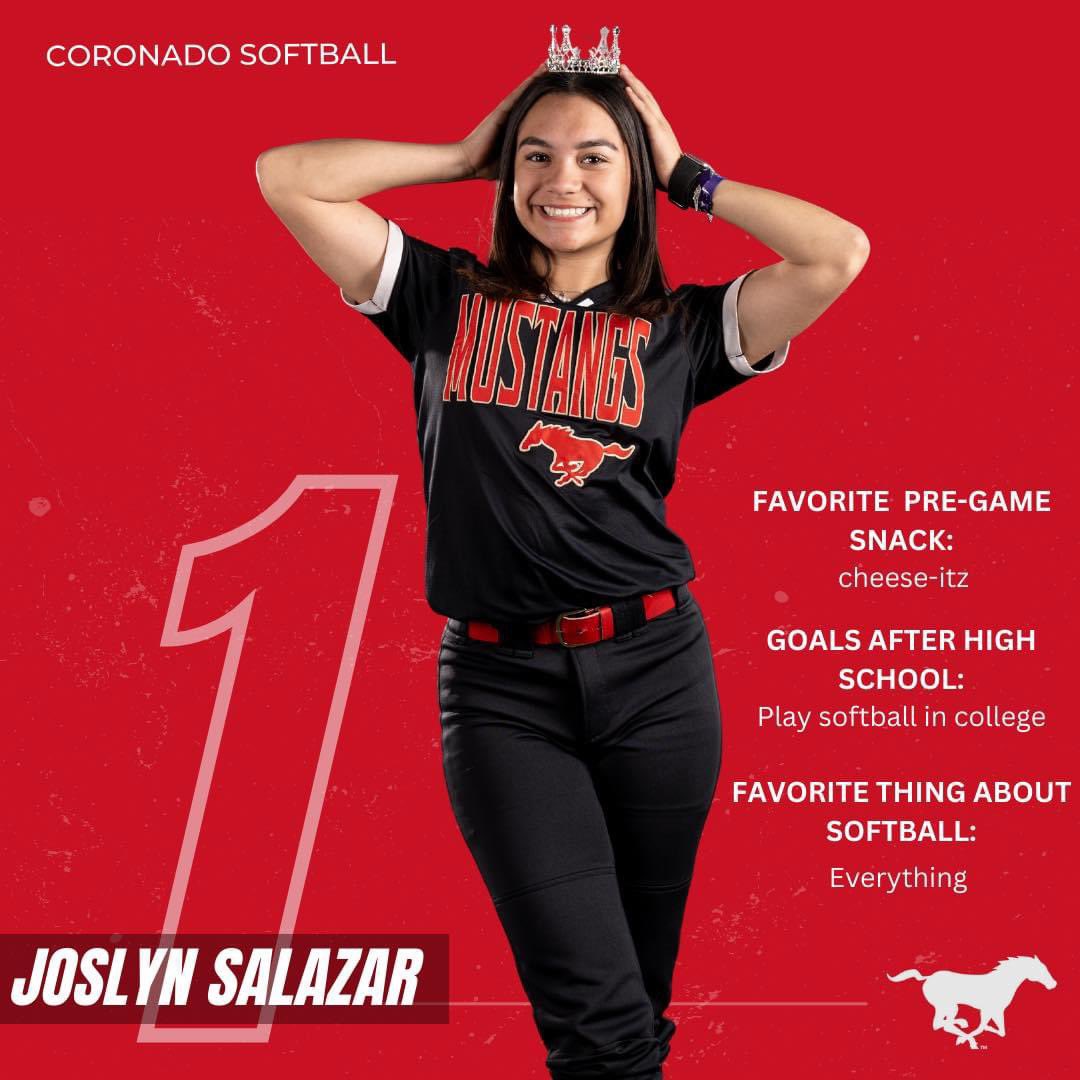 🔴🟡Meet a Mustang!🟡🔴

✨ Senior- Joslyn Salazar ✨