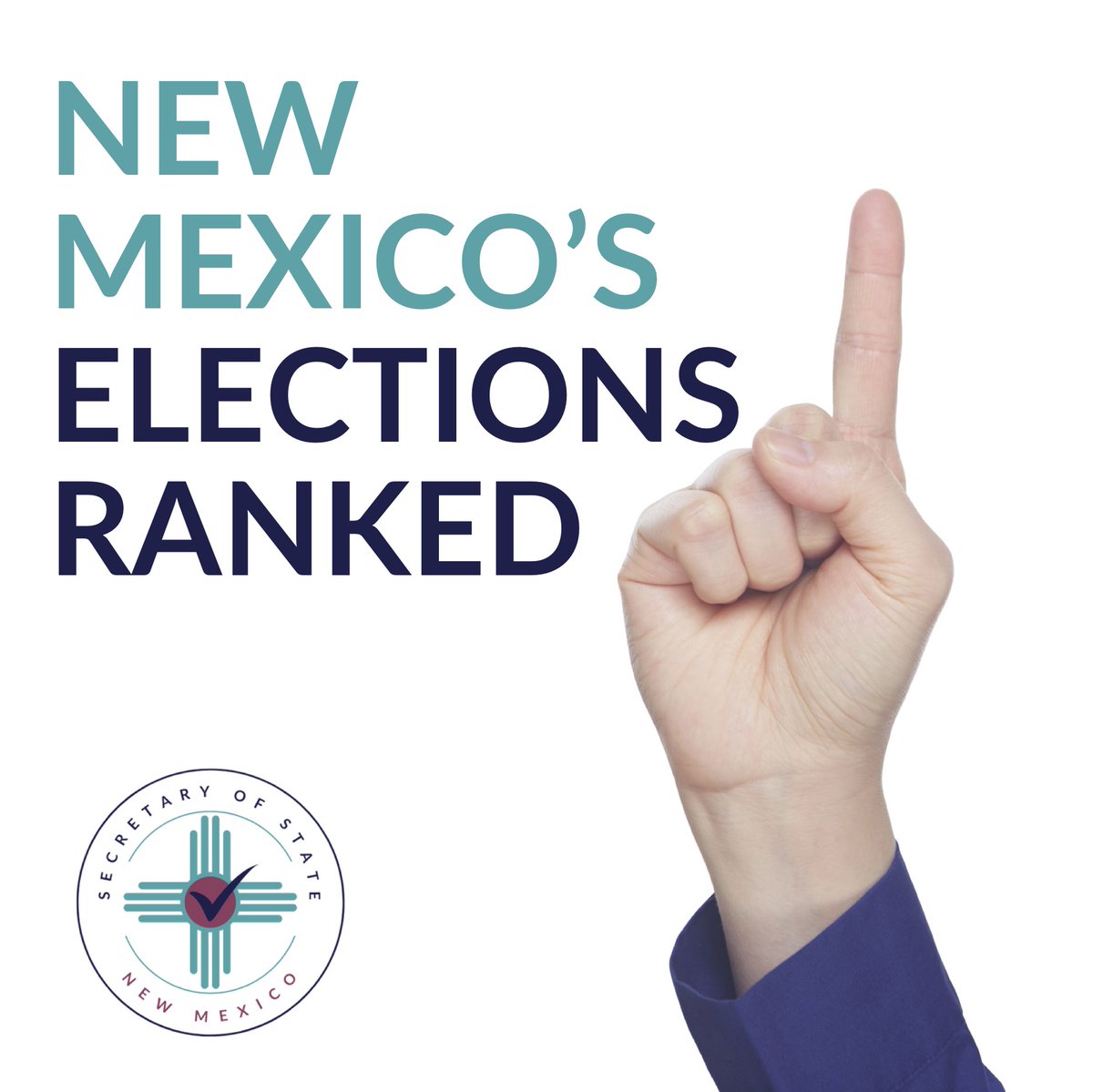 NMSecOfState's tweet image. Exciting news! #NewMexico's elections ranked #1 in the nation in @MITelectionlab Elections Performance Index, a non-partisan measurement of US election administration. It's a huge honor for our great state.
sos.nm.gov/2024/03/25/new… #nmpol #nmleg