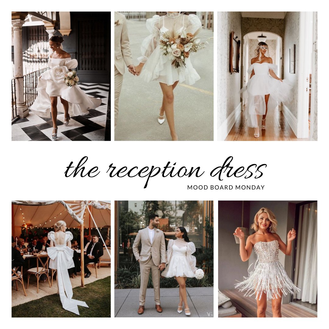 LUXEWeddings's tweet image. Elevate your reception style with these exquisite short wedding dresses! 💃✨

From intricate beading to playful fringe and elegant bows, add a touch of luxury to your special day. 💍✨😍

#BridalGlam #ReceptionStyle #ShortWeddingDress #BrideToBe #WeddingInspiration #LuxuryBridal