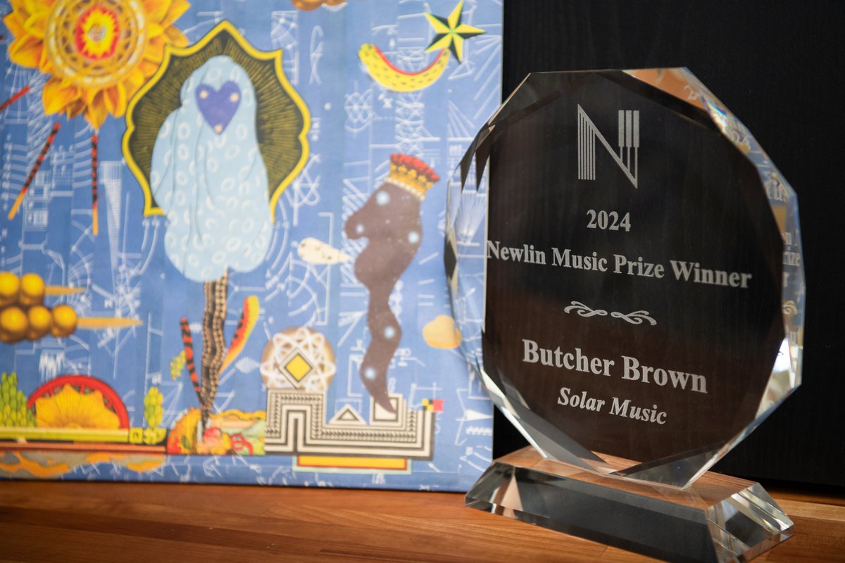 We're humbled today to have won the 2024 Newlin Music Prize for Solar Music. Our love for Richmond permeates everything we do, especially this album. We look forward to repping this city & its incredible music community for years to come. Our deepest thanks & appreciation. ☀️🤲🏾☀️