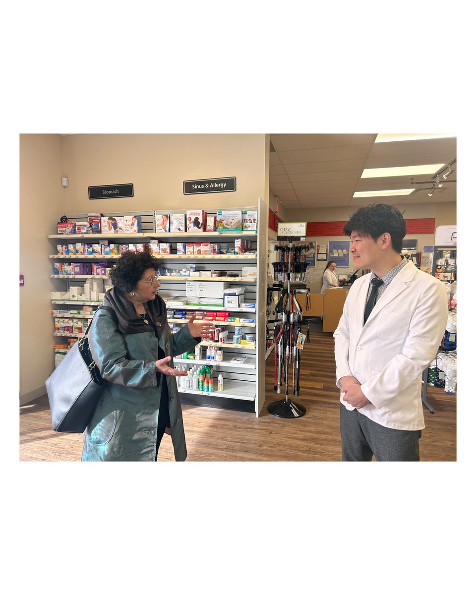 bc_pharmacy's tweet image. Thank you, MLA PAM Alexis, for visiting Heritage Park Pharmacy in Mission with pharmacist Jonathan during Pharmacist Appreciation Month. We appreciated the opportunity to discuss how pharmacists are contributing to access to primary care and explore ways to do even more. #pam2024