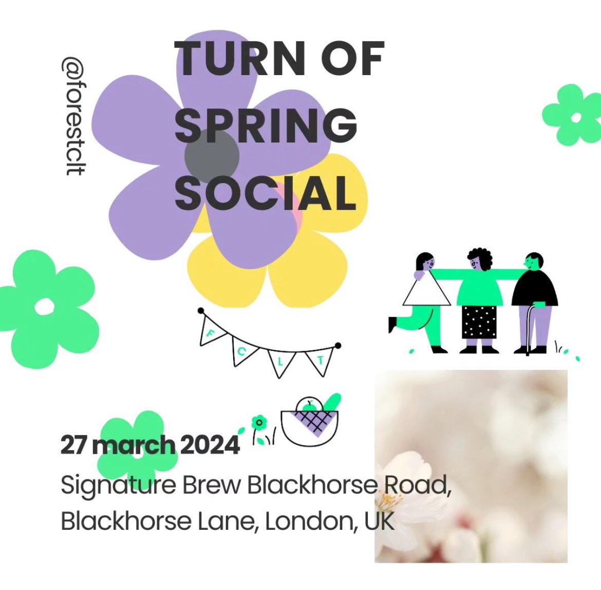 Come join us this Wednesday for an evening of chats and great company at @signaturebrewbh from 6.30PM onwards. Like, share, repost. Reserve your spot here - eventbrite.co.uk/e/forest-commu… Don't miss out !! #forestclt #springsocial #memberssocial #HousingforAll