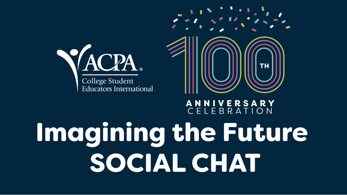 #ACPA100 Chat: What is something you learned at ACPA24 that you are planning to apply to your practice? Comment here to engage in discussion and be entered to win some ACPA100 swag! @acpaprez