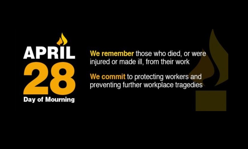 RT Sunday, April 28th 2024 is the 40th anniversary of the #DayofMourning for #workers injured, made ill or killed in the workplace. “#MournForTheDead and #FightForTheLiving' #KeepTheFocusOnInjuredWorkers #WorkersCompIsARight #workplacesafety #healthandsafety #Justice4Workers