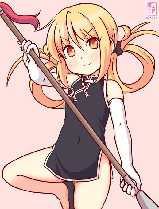 「え、ボクに挑戦するの? うふっ♪ …かわいいね!」

#艦これ版真剣お絵描き60分一本勝負_20240325
#皐月 