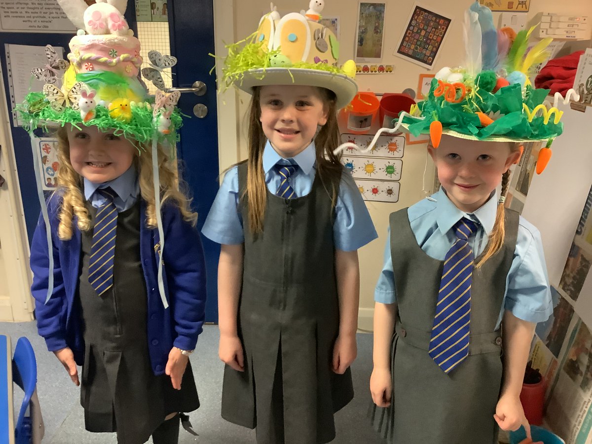 Class Adams (@class_adams) on Twitter photo All ready for our Easter Bonnet parade 🐣
<a href="/ssppcps/">Saints Peter and Paul Catholic Primary School</a> <a href="/ClassOwen1/">Class Owens</a> All ready for our Easter Bonnet parade 🐣
<a href="/ssppcps/">Saints Peter and Paul Catholic Primary School</a> <a href="/ClassOwen1/">Class Owens</a>
