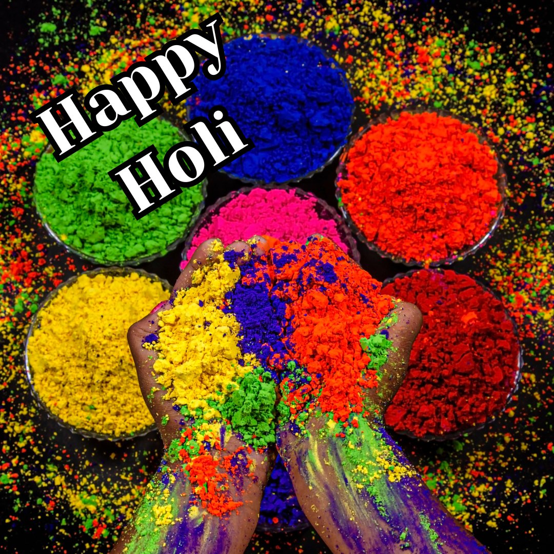 We're wishing a joyful and #HappyHoli to all those celebrating!