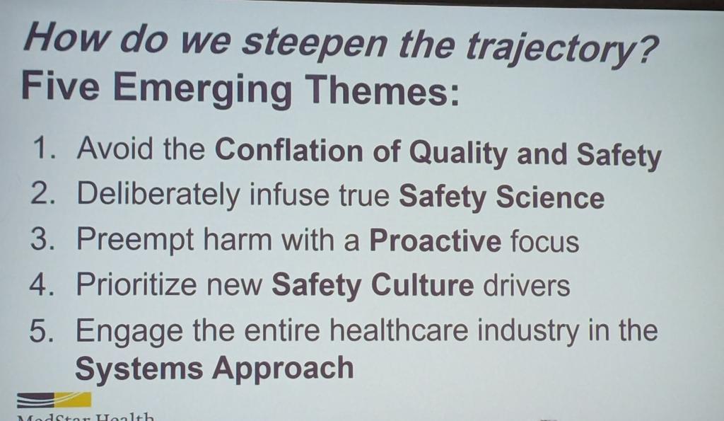 Rahul_Goswami_'s tweet image. Prof Terry Fairbanks&apos; fantastic summary slide on why we are not getting safer fast enough. #hfeshcs
