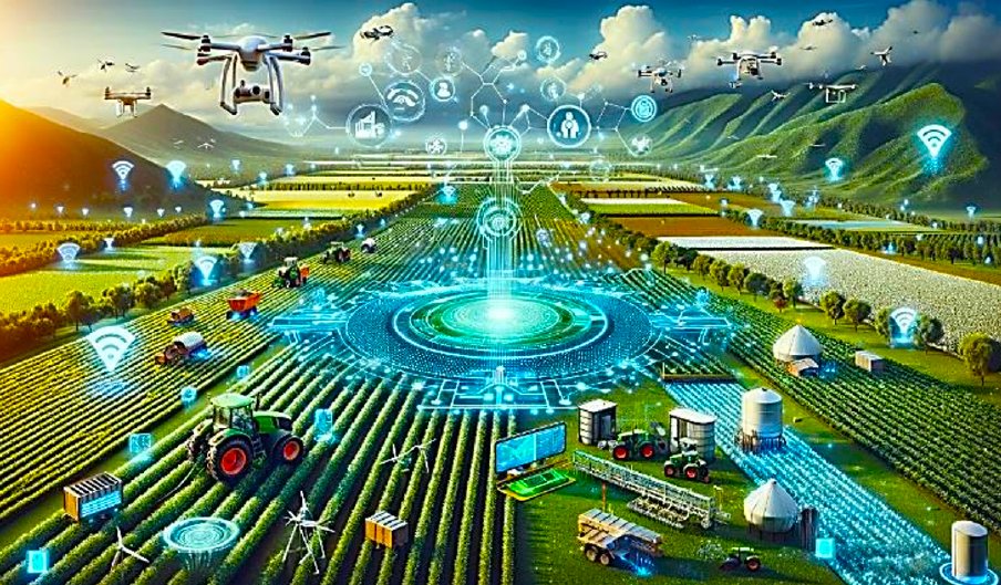 Precision agriculture for sustainability and healthy agroecosystem
🧩💻🧬🧩💻👨‍🎓📲👨‍🌾📈💚🍞💻
➡️Harvesting the Future: #AI and #IoT in Agriculture. 
(2024). In E3S Web of Conferences (Vol. 477, p. 00090) EDP Sciences.
#agritech #5G #6G #AI #IoT #climatechange #precisionagriculture