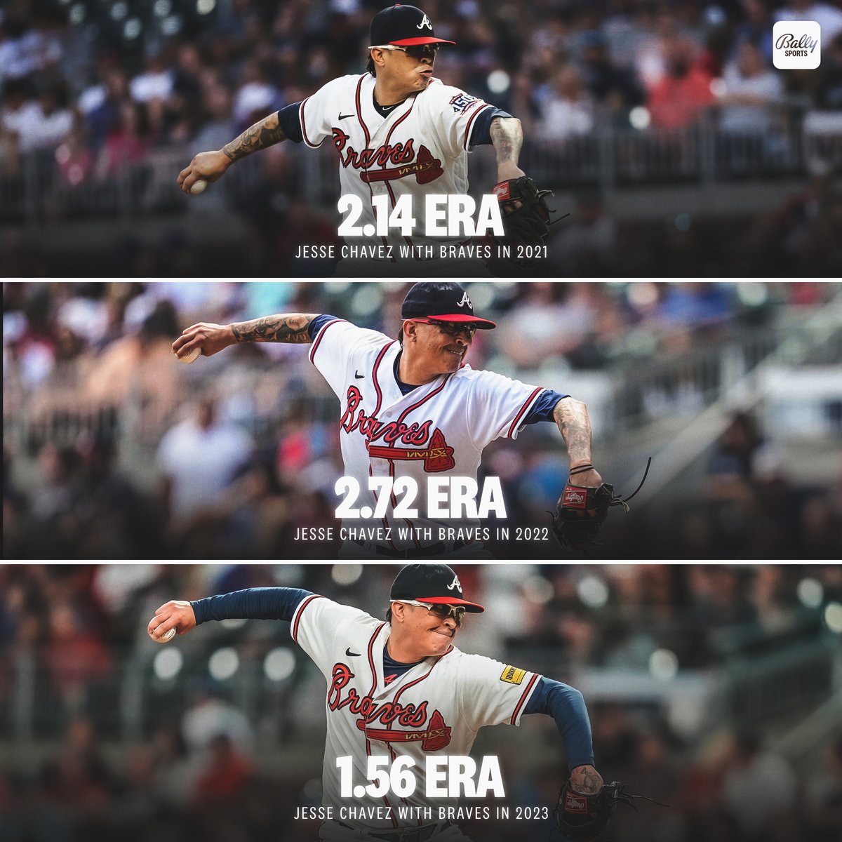 Will Jesse Chavez do it 𝗮𝗴𝗮𝗶𝗻 in 2024? 👀