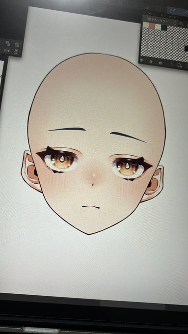 「bald portrait」 illustration images(Latest)