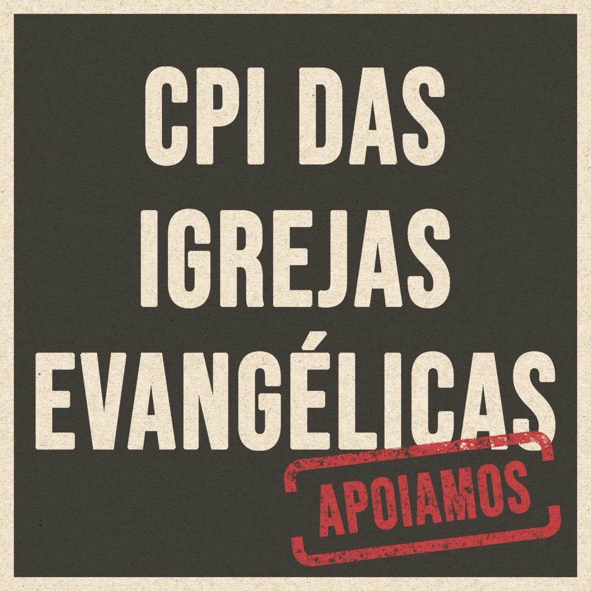 EU APOIO!

CPI DAS IGREJAS EVANGÉLICAS