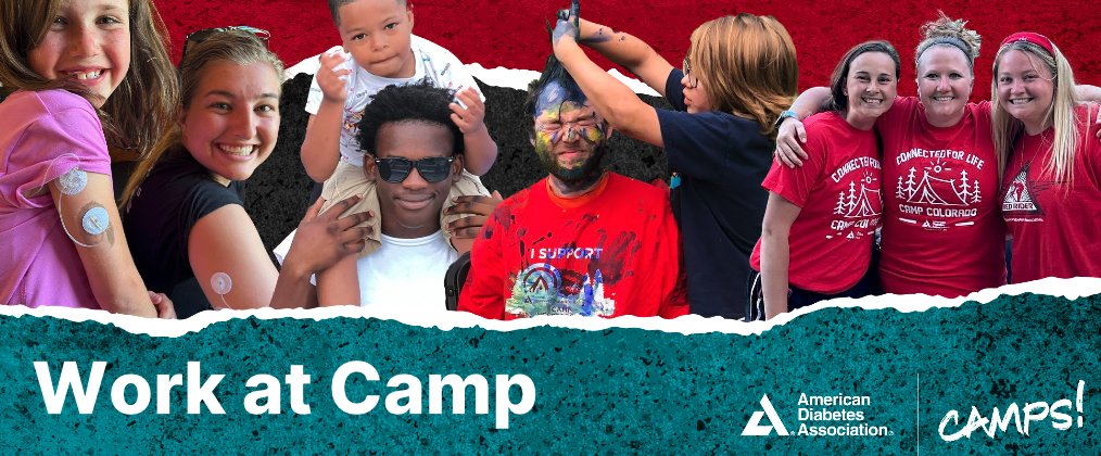 We’re looking for both medical and non-medical volunteers to join us at camp this summer! Have fun and help campers learn valuable skills they need to live a full and healthy life. Check out opportunities and find a camp near you at bit.ly/4aWo8fF. #ADACamp2024