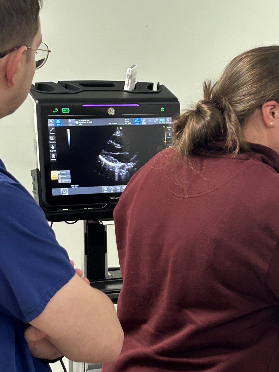 Great to support another focussed echo course in Manchester today. Using both our Venue Go and Vivid iQ systems. Some great scanning by the delegates. And a knowledgable and super friendly faculty. Hope the rest of the course goes well! 😊#echofirst #GEvivid #GEVenue #POCUS