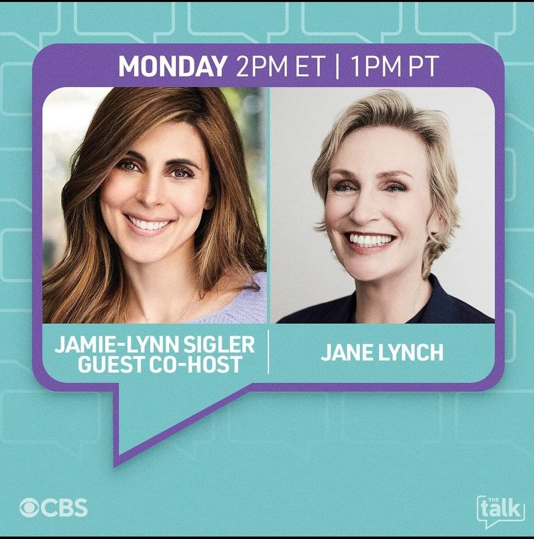 We know #JaneLynch 🌟 walks the walk, and today she talks 'The Talk' on CBS at 2/1c. Can't catch today's show? Watch the full episode with @janemarielynch available beginning March 26 here: cbs.com/shows/the_talk/