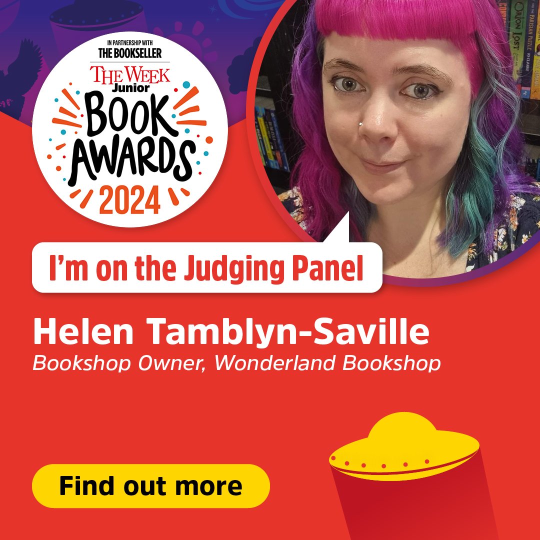 So excited to have been invited to the Judging Panel for @theweekjunior Book Awards 2024! #TWJBookAwards