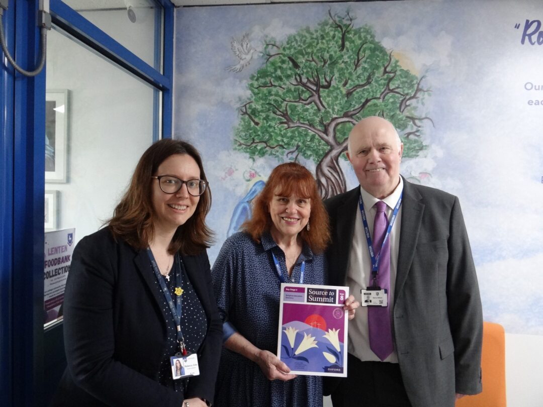 Great to see Margaret and Barry Mizen last week for our annual year 11 retreat day. I was able to give them a copy of Source to Summit Year 8 - I was privileged to write about them in chapter 4.