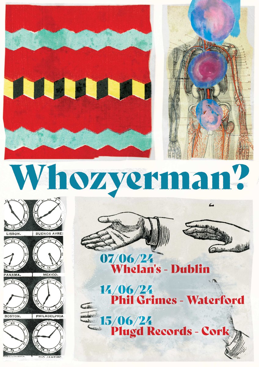 Delighted to announce live shows this coming June with full band and lots of new tunes in store. Whelan's upstairs, Dublin - 07/06 @whelanslive Phil Grimes, Waterford - 14/06 @SubTSounds Plugd Records, Cork - 15/06 @plugdrecords Ticket links in bio