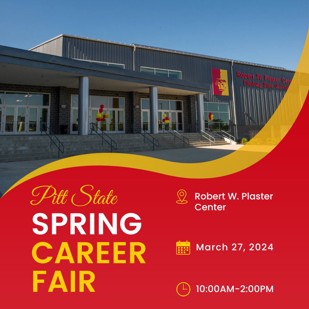 Tank Connection is excited to join the 2024 Spring Career Fair at Pittsburg State University. We’re proud to participate in PSU events and look forward to connecting with attendees. See you there! #CareerExpo