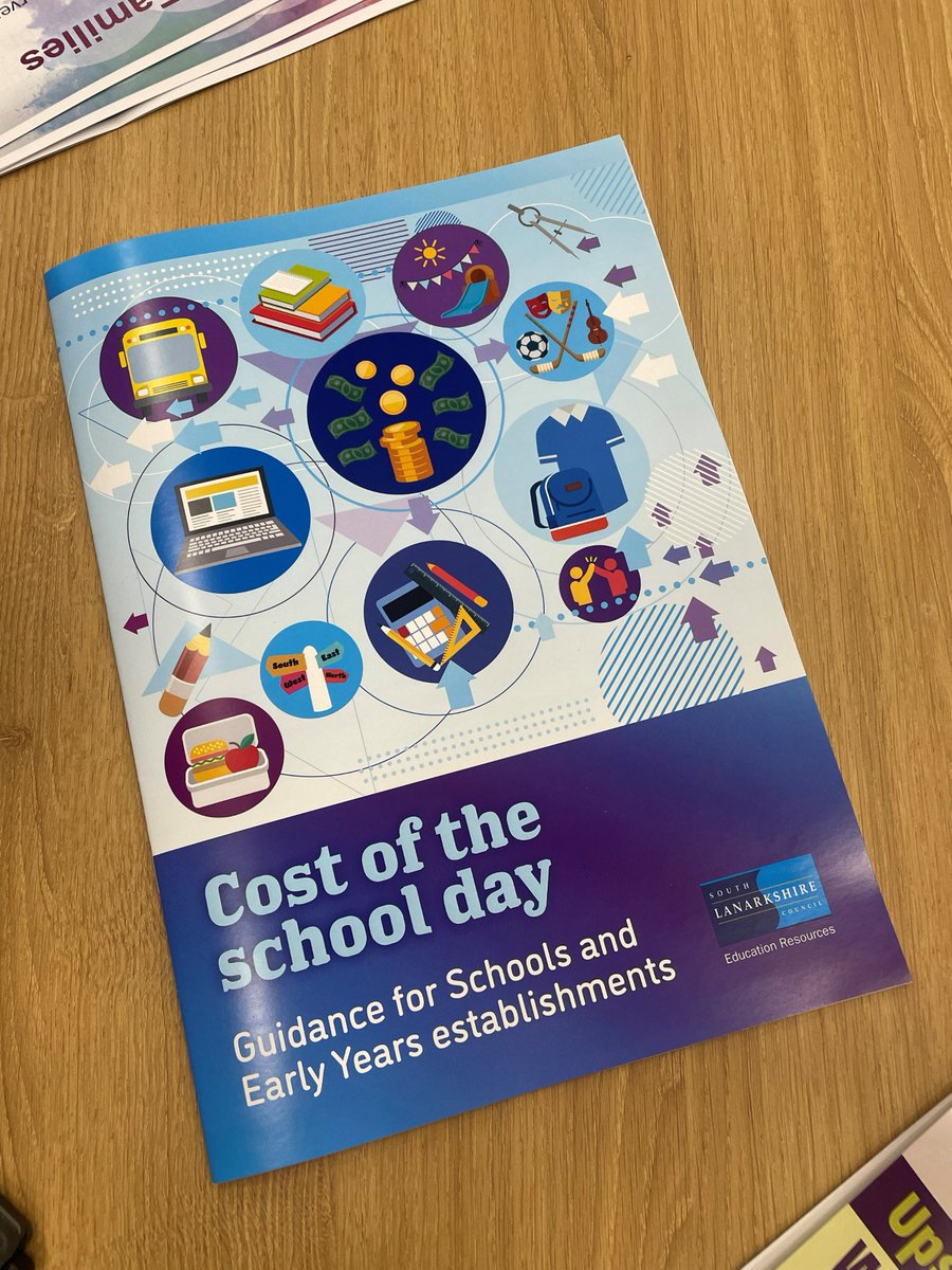 Lead Officer, Maureen Farr launches @EducationSLC Cost of the School Day Guidance for Schools and Early Years establishments #itsslc