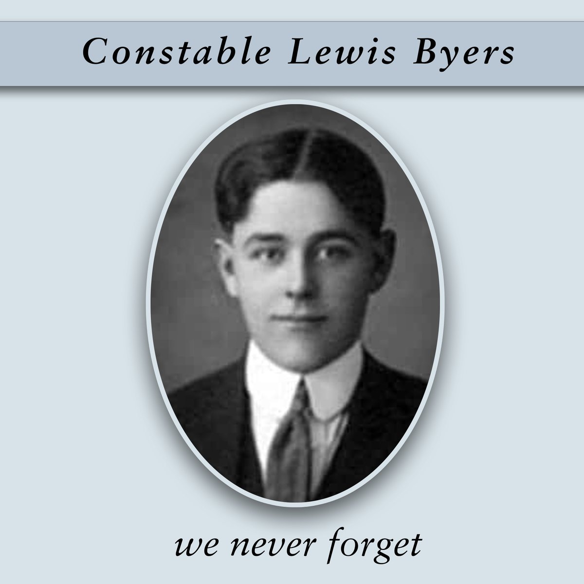 We #NeverForget #VPD Cst. Lewis Byers who was shot & killed 112 yrs ago today. He bravely responded to a complaint of a drunk & belligerent male at a #LiquorStore at Powell & Hawks who was brandishing a .38 #revolver @VancouverPD #LODD #EOW @BCLEMemorial @CPPOM #VancouversFinest
