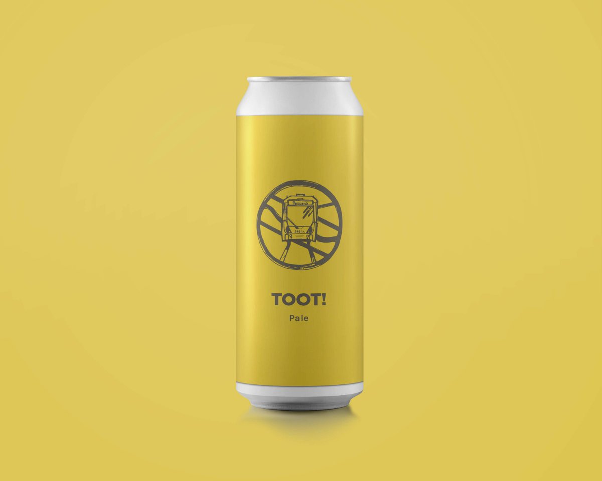 TOOT! 🚃 Tickets and passes please! All passengers must purchase a valid can of 'Toot!' before they take this ride. A double dry hop of Cryo Amarillo, Chinook and Mosaic will get you to your destination quickly, smoothly and safely. Best enjoyed at off peak times. Back 27/03