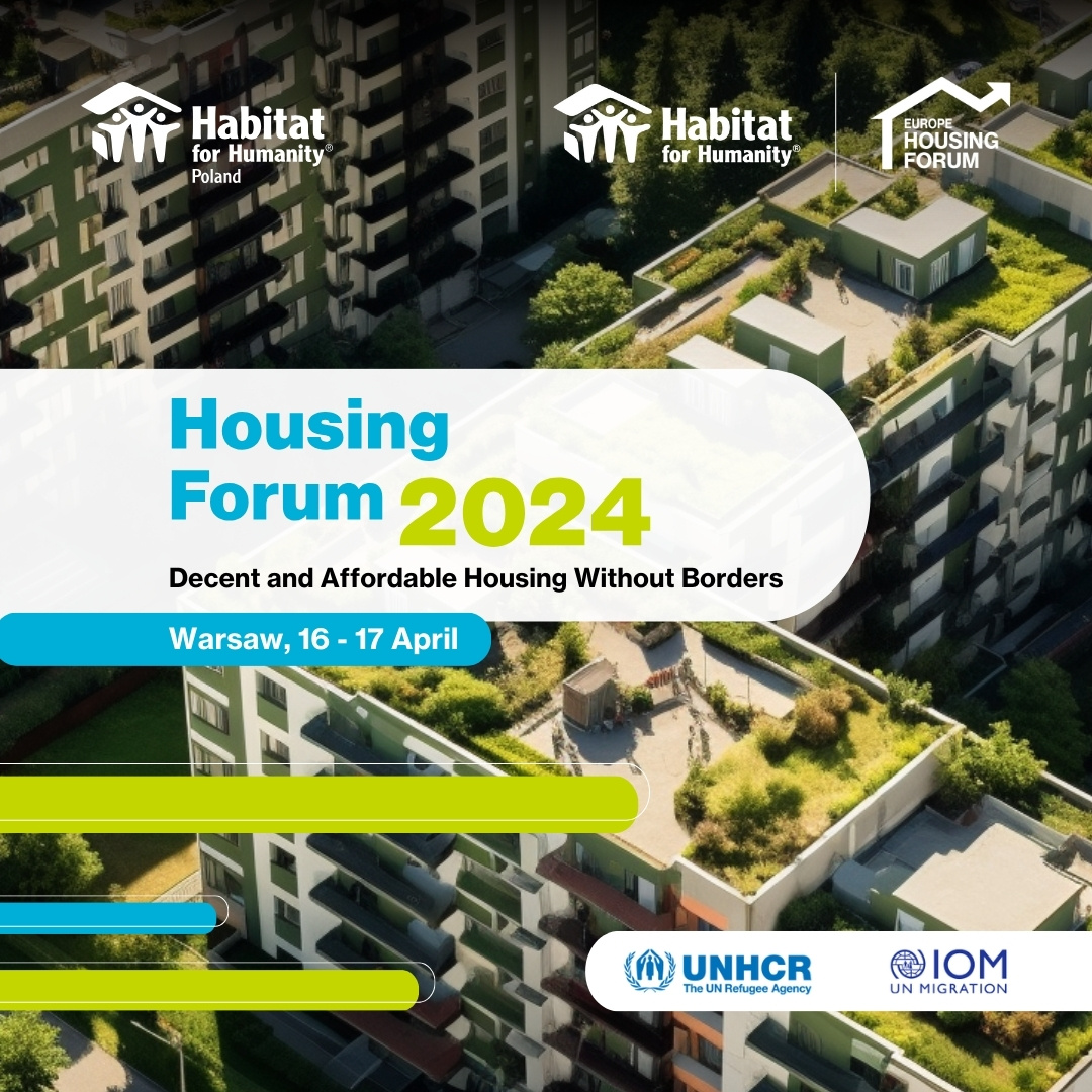 Registrations are now open for the #EuropeHousingForum in Warsaw on 16th-17th April! Join us in-person or online to be a part of the conversation around the theme of 'Decent and Affordable Housing Without Borders'. 🏠🌍 Sign up: europehousingforum.eu #AffordableHousing