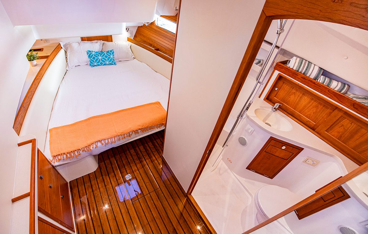 MJM's commitment to delivering high quality luxury performance yachts is evident by the meticulously handcrafted carpentry work aboard every boat. 
hubs.ly/Q02qz21h0
#mjmyachts #yachting #luxuryyachts #performanceyacht