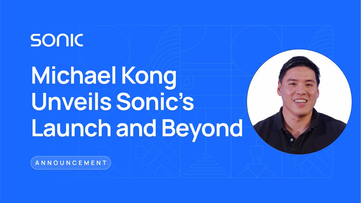 Michael Kong Unveils Sonic’s Launch and Beyond TL;DR Sonic will be used to create a new best-in-class shared (decentralized) sequencer for L1 and L2 chains, capable of 180M daily transactions at sub-second finality, and serve as the foundation to relaunch Fantom as an entirely…