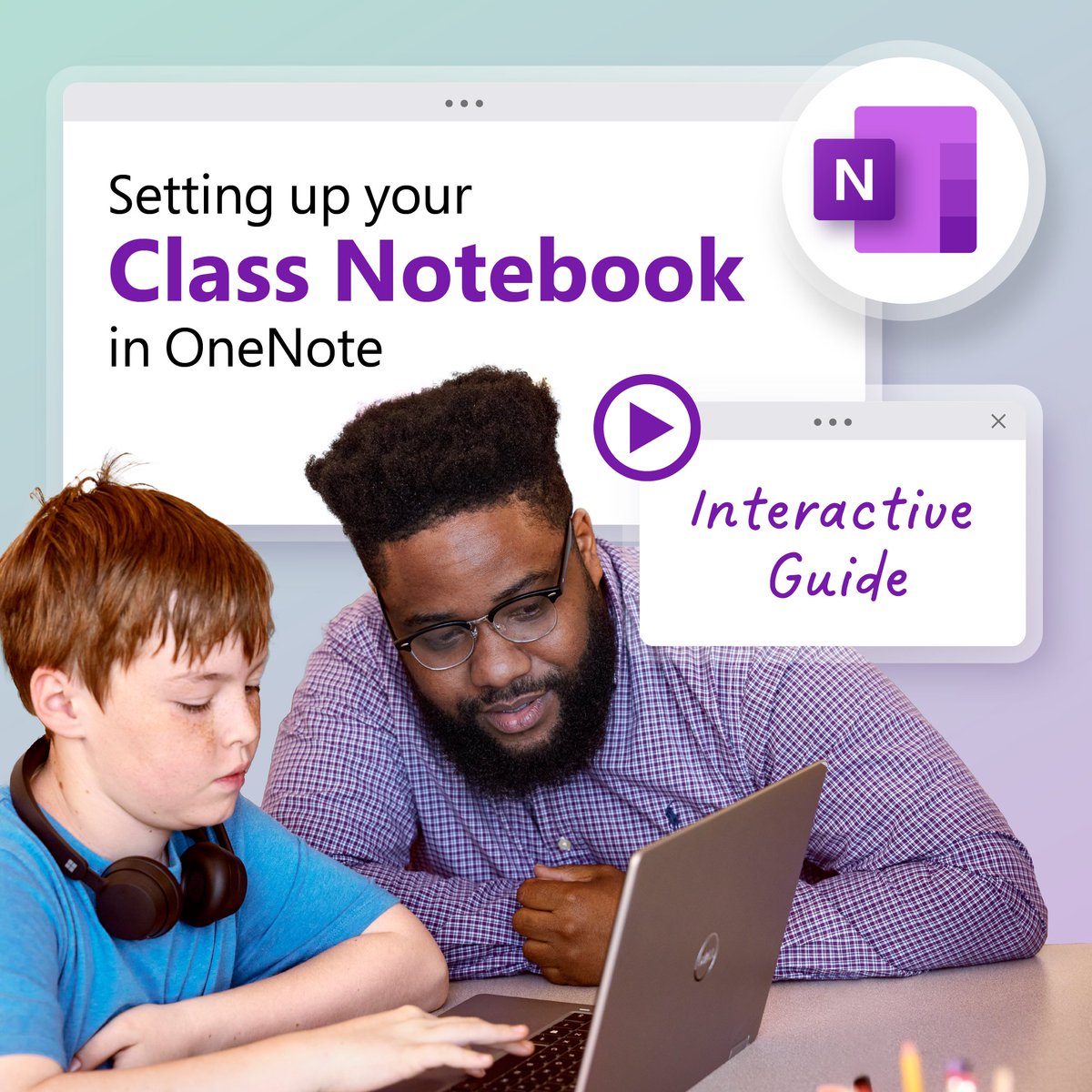 Whether you're new to your #OneNote journey or in need of a refresher, this guide is for you! Learn how to set up a Class Notebook, customize sections, and add content for students. msft.it/6017coqk3 #MIEExpert
