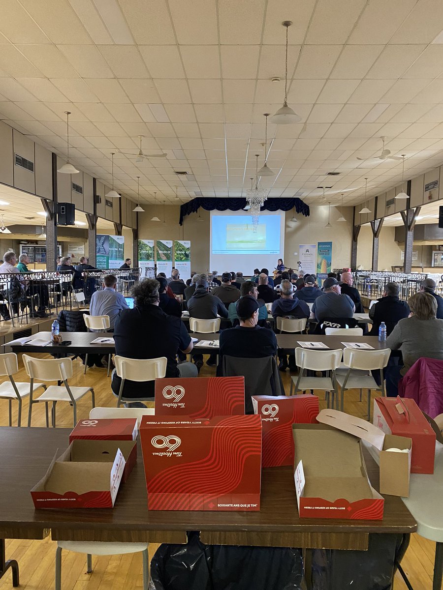 KelseyBanks's tweet photo. There’s a big crowd this morning at @ceresco_ca Spring into Success meeting in St-Albert! #ontag https://t.co/IPXuk1Hbkb