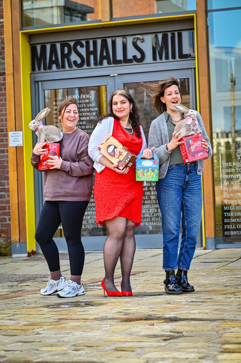 This year marks an incredible milestone as we celebrate a decade of support from the staff and tenants of @marshallsmill! 🎉👏 This Easter, the amazing Marshall’s Mill community has come together once again to donate 200 chocolate eggs for families in refuge. Thank you so much!