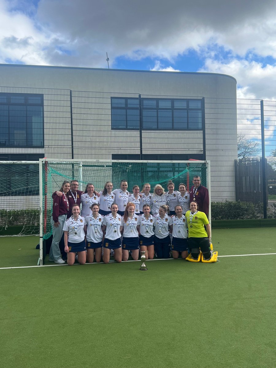 On Saturday it was fantastic to see the Guildford HC Women's 1st XI receive the trophy for the Women's Conference East after a terrific away win at Teddington (winning 4-0).