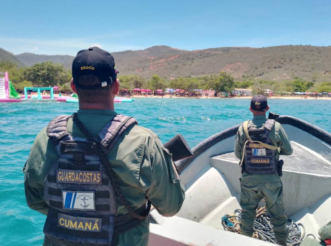 Efectivos de la <a href="/AB_GC_EPGCA/">Guardacostas Carupano</a> y sus Unidades Adscritas, realizan Patrullaje Maritimo, para garantizar la Seguridad de la Vida Humana en el Mar durante el Operativo "SEMANA SANTA SEGURA 2Ø24"