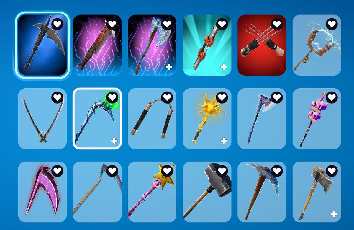 What is your favorite pickaxe to flex day to day?