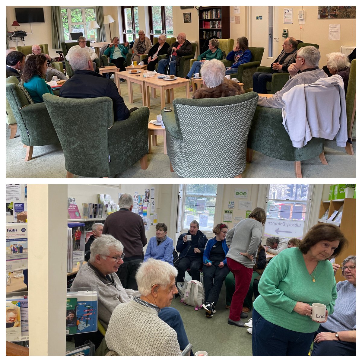 Local Social welcomed Mobilise to talk Ware Community this morning. Plenty of insight from local people. Full house at Ware Library this lunchtime. Connection & chat over a cuppa.⁦⁦@WareTownCouncil⁩ ⁦@networkhomesuk⁩ ⁦@CommCats⁩ ⁦@HertsCommunityF⁩