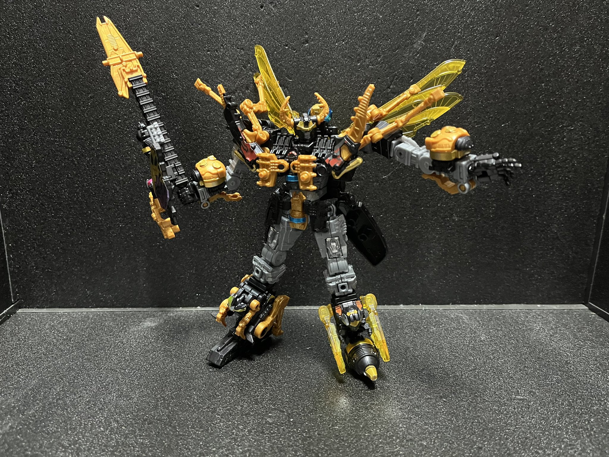 ミニプラ　キングオージャーzero 値下げ不可 ミニプラ・キングオージャーZERO】改修＆塗装済み完成版レビュー