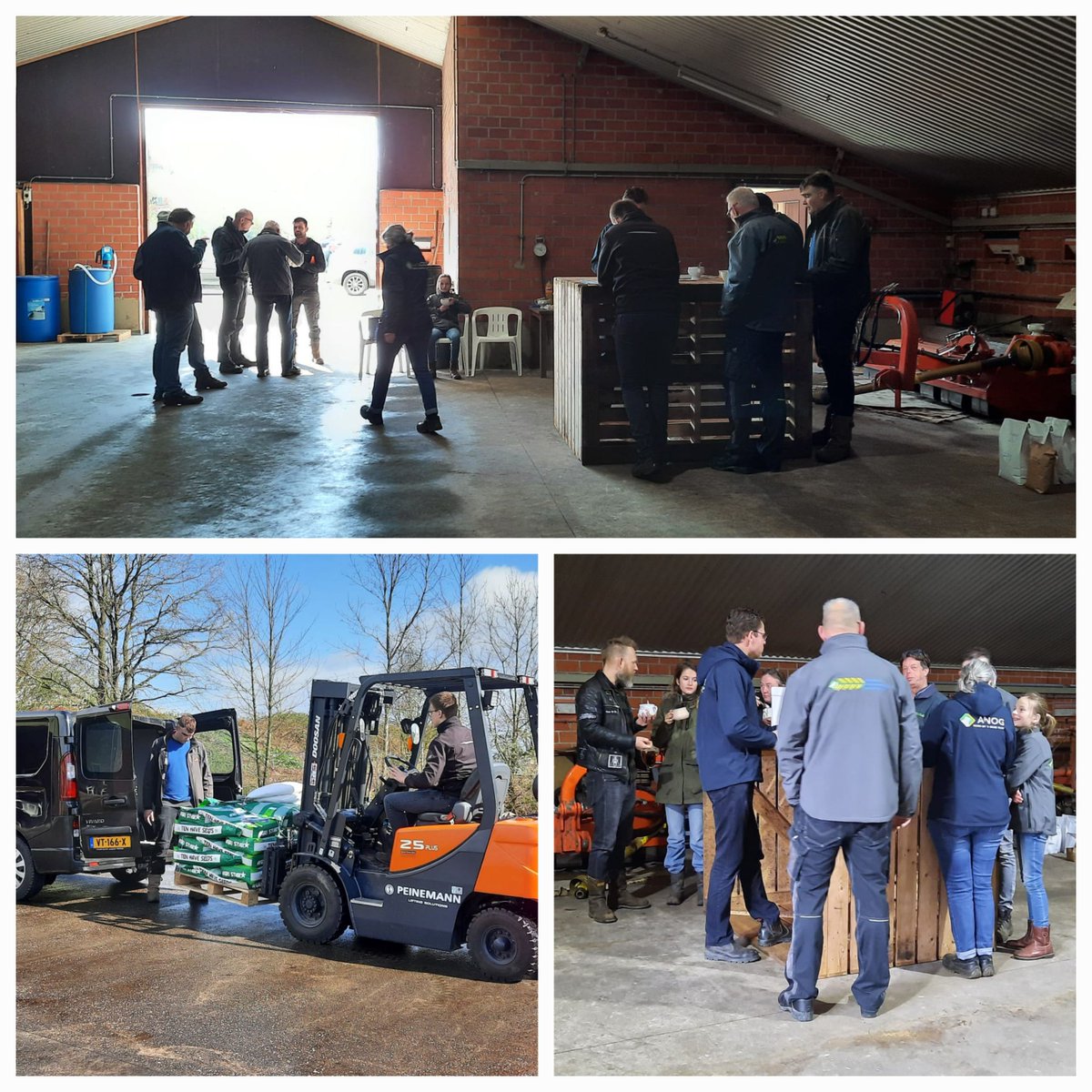 Het was een gezellige drukte op onze zaaizaaddag in Zuidwending met onze #anlb #deelnemers en #anog_leden