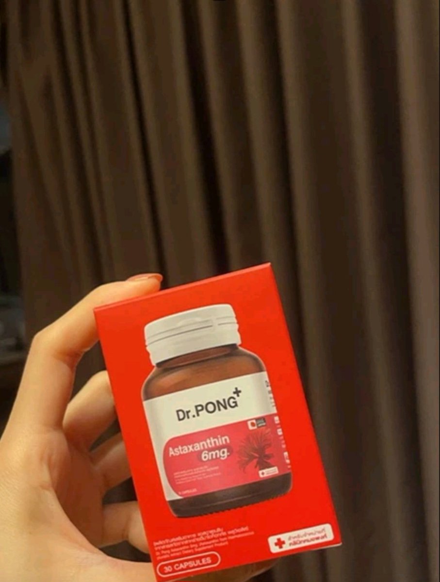 🎉 [ลด 100.- กรอกโค้ด DRPMPAY99 ขั้นต่ำ 399.-] 
Dr.PONG Astaxanthin 6 mg AstaREAL 
ดอกเตอร์พงศ์ เนเชอรัล แอสตาแซนธิน 6 มก 
💥 ราคา ฿333 💥 

🛒 : shope.ee/7KZkB47Ag7 

#drpong #astareal #astaxanthin #ด็อกเตอร์พงศ์ #ขายดี