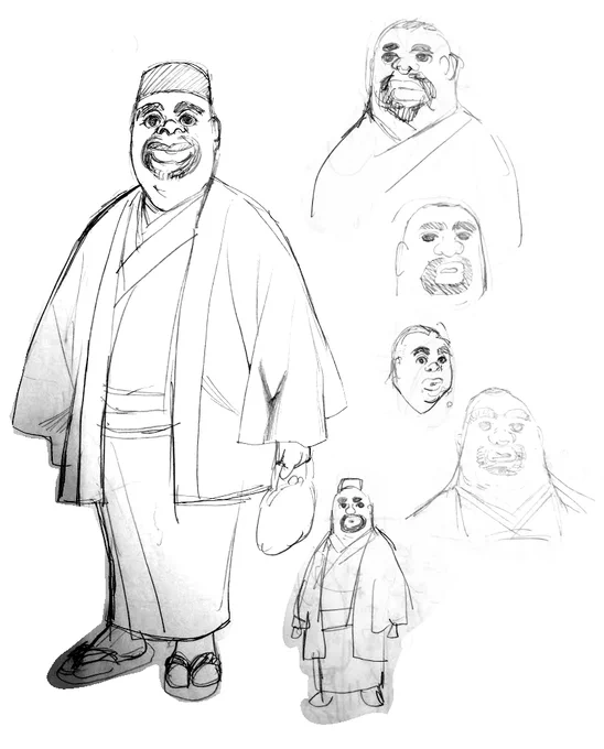 今川さんの決定前キャラデザ案が出てきた 